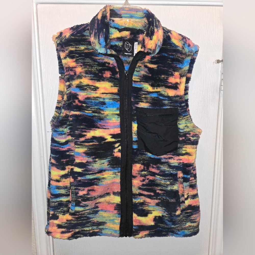 Original Use Multicolor Marl Sleeveless Sweater Vest sz Medium